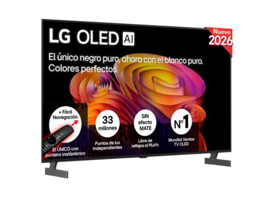Smart TV LG OLED AI B6 55 pulgadas 4K 2026 – OLED55B6ELC