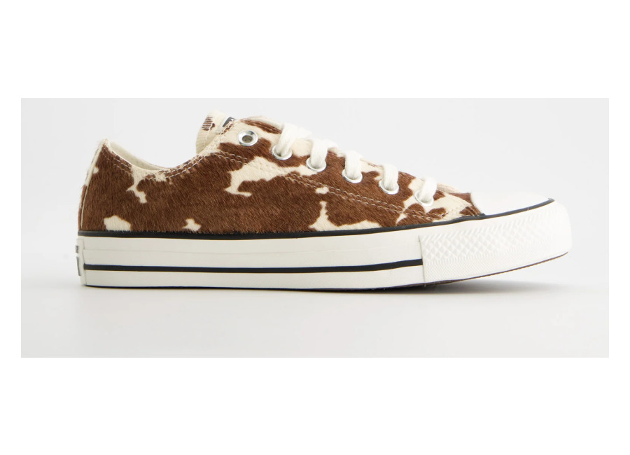 Converse Chuck Taylor All Star – Zapatillas de corte bajo animal print, 37