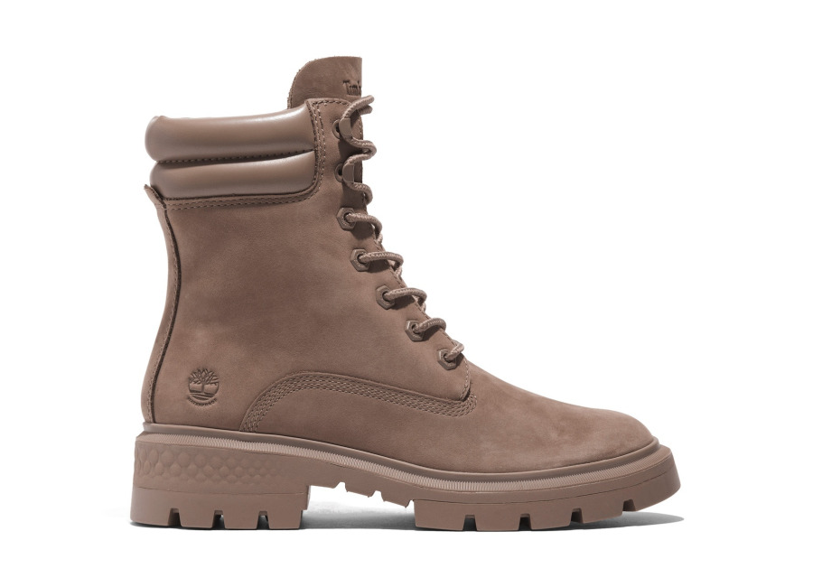 Timberland Cortina Valley Mid Lace Up Waterproof Boot Taupe Gray | Botas Outlet | Mujer | Negro