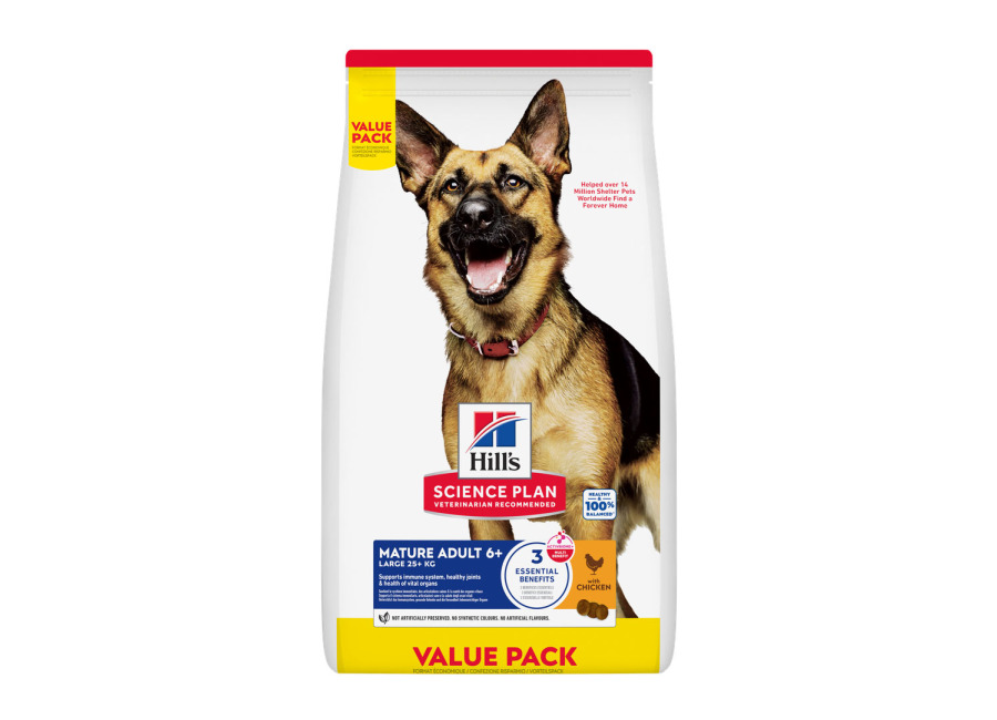 Hill’s Science Plan Mature Adult 6+ Large con pollo – 18 kg