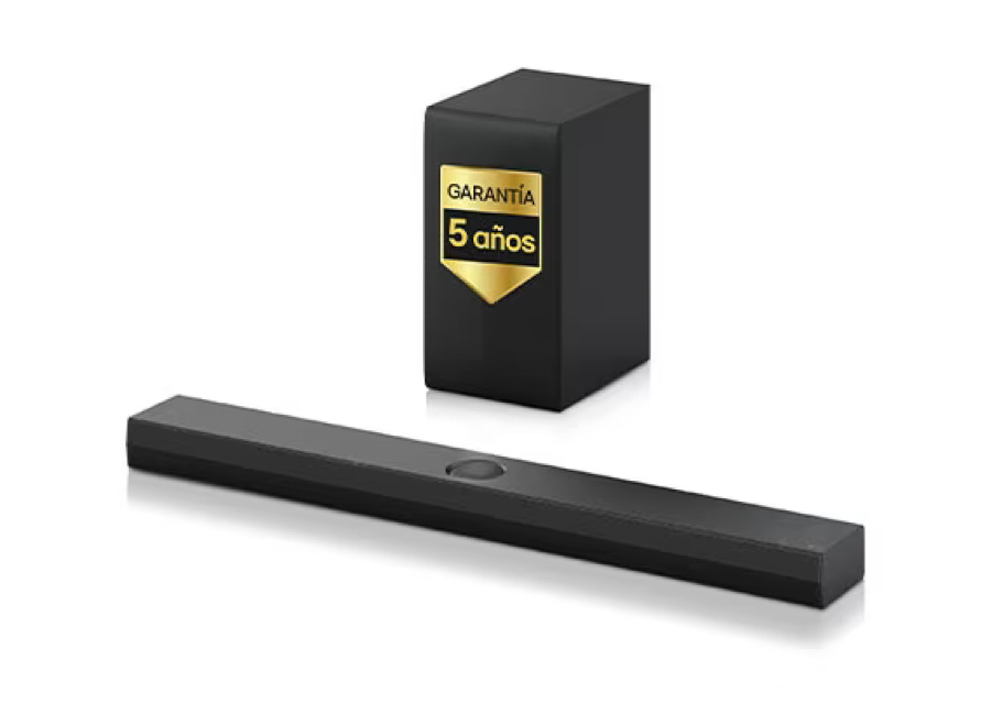 Outlet Barra de sonido para TV – LG S70TY, Bluetooth, 400W, 3.1.1 Canales con subwoofer, Dolby Atmos, DTS Digital Surround, Negro – S70TY.OUTLET