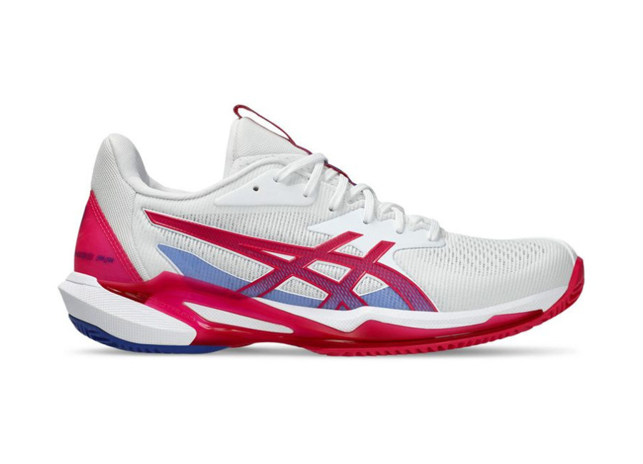 Zapatillas de Tenis ASICS Solution Speed Ff 3 Clay Mujer Blanco/Rosa
