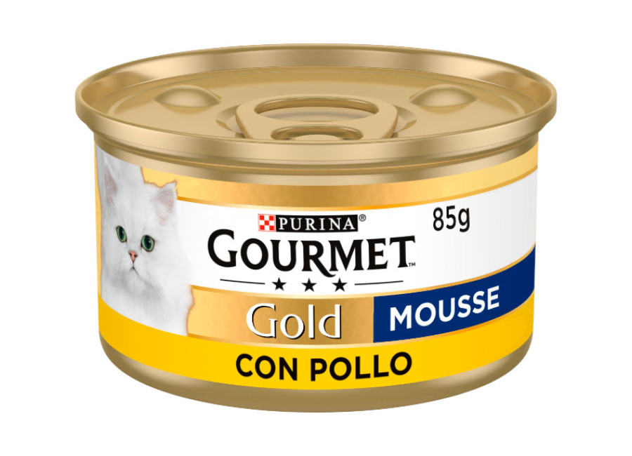 Gourmet 48 latas x 85 g Gourmet Gold Mousse de Pollo lata para gatos ¡Pack ahorro!