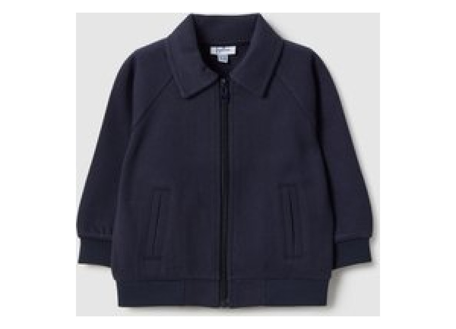 Fagottino Sudadera Azul De Ajuste Regular En Mezcla De Algodón Para Niños, Niño, Azul oscuro, Talla: 9-12
