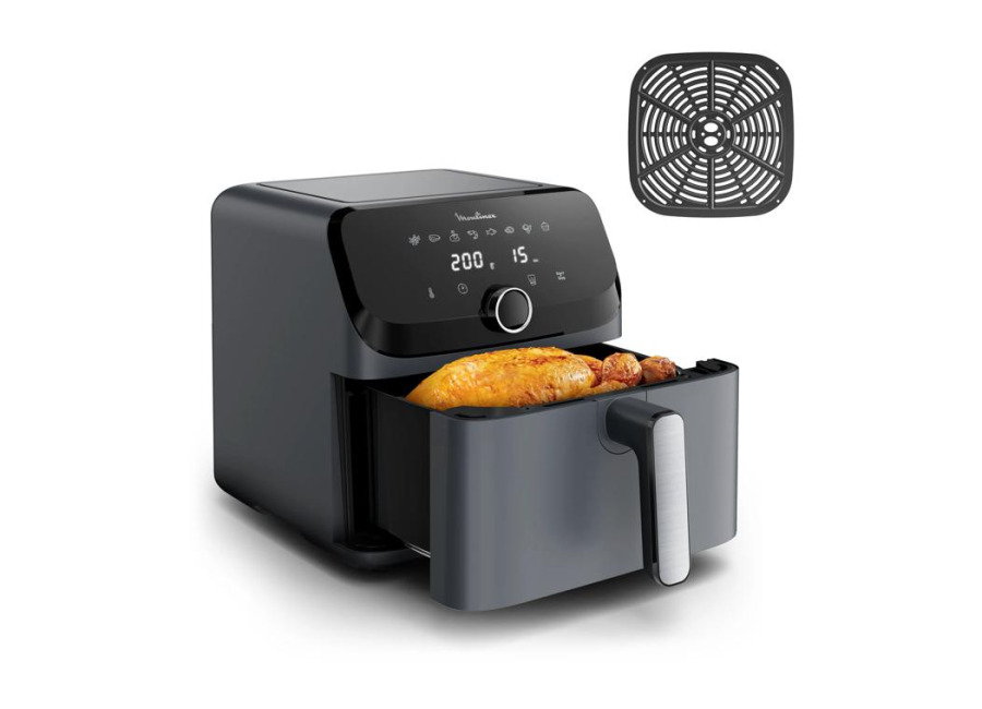 Moulinex Easy Fry Mega, Freidora de aire, Capacidad Extragrande de 7 L, 8 Programa
