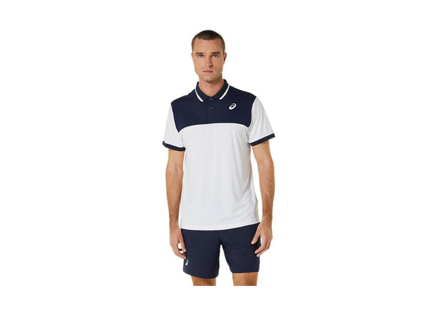 Polo de Tenis ASICS Court Hombre Blanco