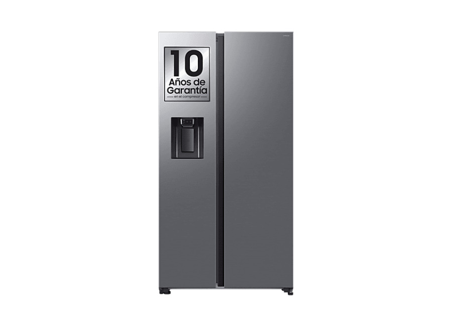 Samsung Frigorífico americano – Samsung Bespoke AI RS70F64KETEF, All Around Cooling, No Frost, 178.4 cm, 640 l, Dispensador agua y hielo, Inox