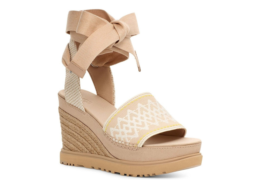 Ugg w abbot ankle wrap shoes