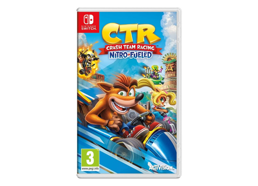 Juego Crash Team Racing Nitro Fueled para Nintendo Switch PAL EU – Nuevo Original Precintado