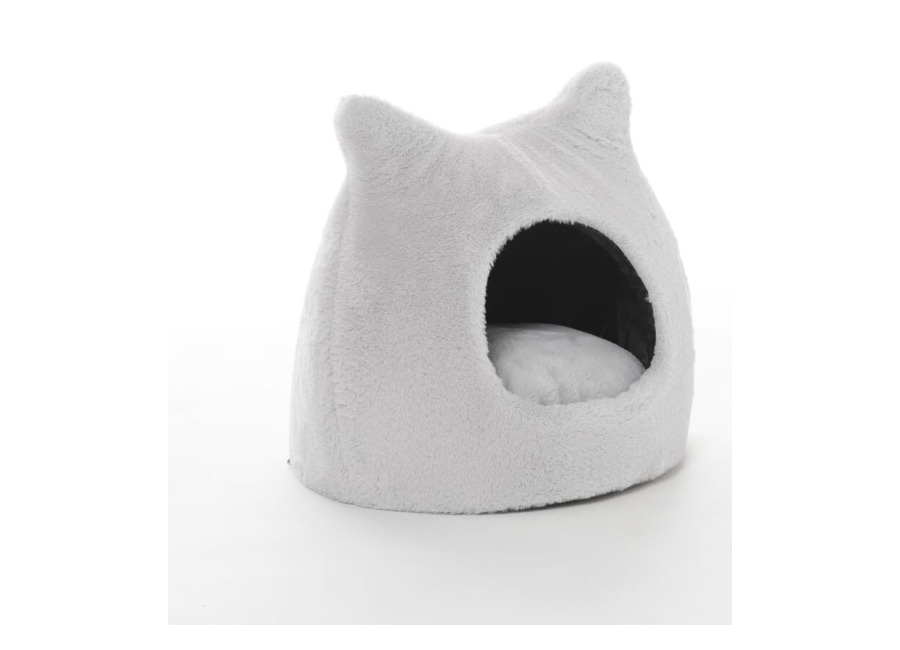Leeby Iglú Antiestrés Gris para gatos