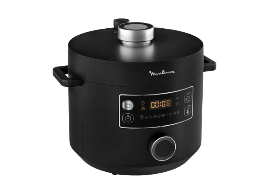 Moulinex Turbo Cuisine , Olla Programable, 5 L, 10 Programas, Negra