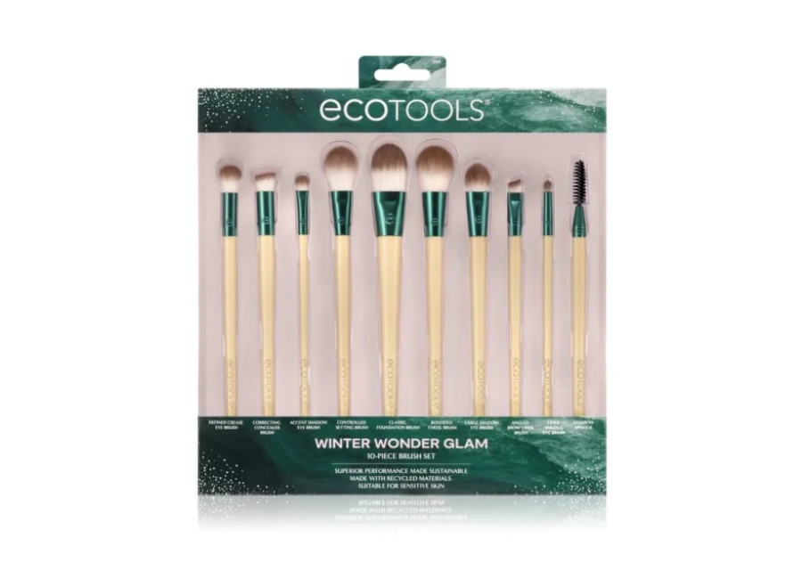 Ecotools Winter Wonder Glam 10 piezas – Set de pincele