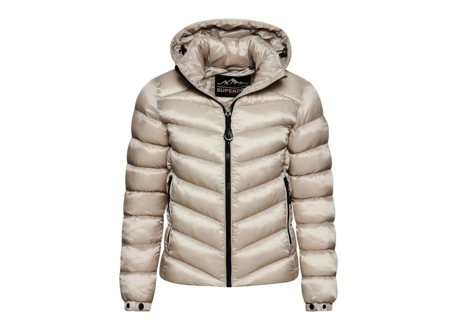 Plumífero con capucha para mujer Superdry Everest