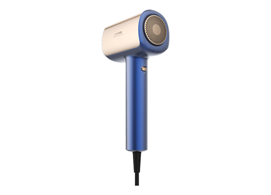 Secador – Cecotec DryGlam Nano Plasma Blue, 1600 W, 3 Velocidades, Niveles calor, Difusor incluido, Azul