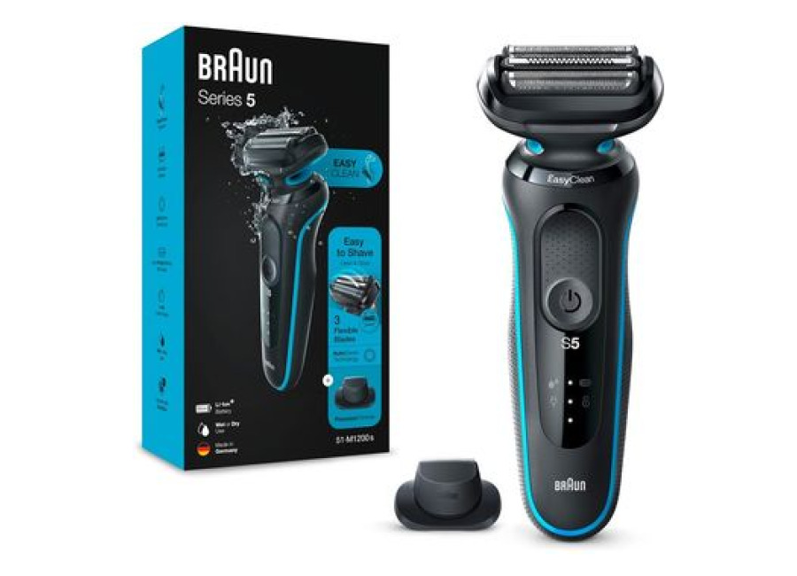 Braun Afeitadora 51-m1200s Negra Menta