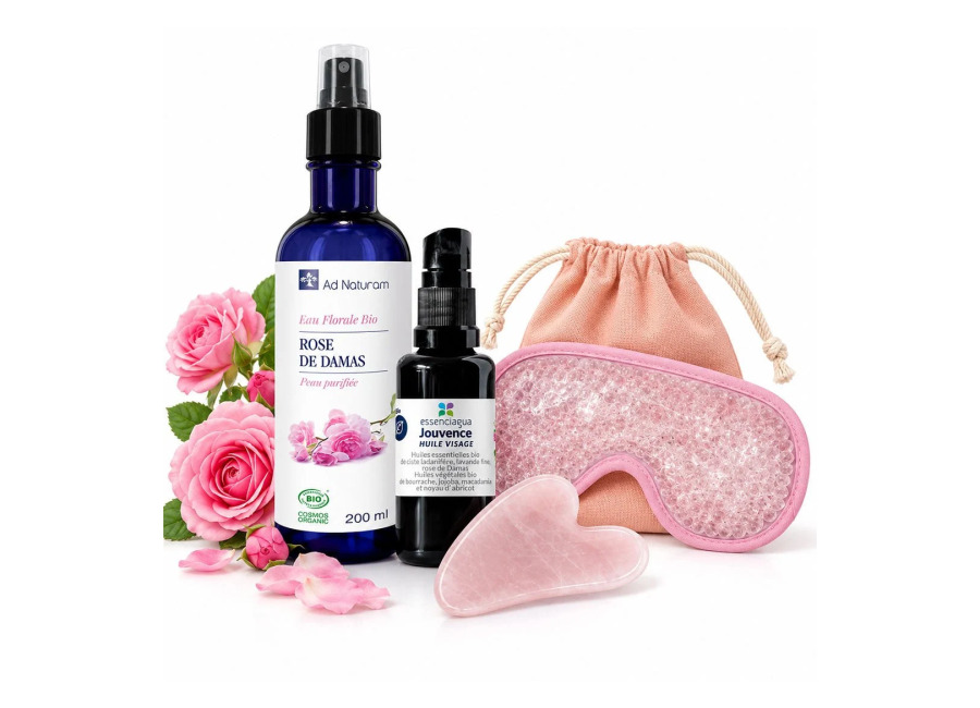 Set de regalo de cuidado de la piel Rose & Radiance