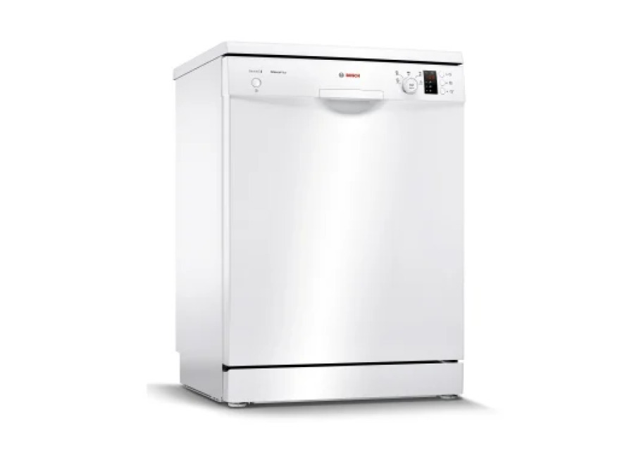Lavavajillas 60 cm Bosch SMS25AW05, 5 Programas, 12 Cubiertos, Eficiencia E – Blanco