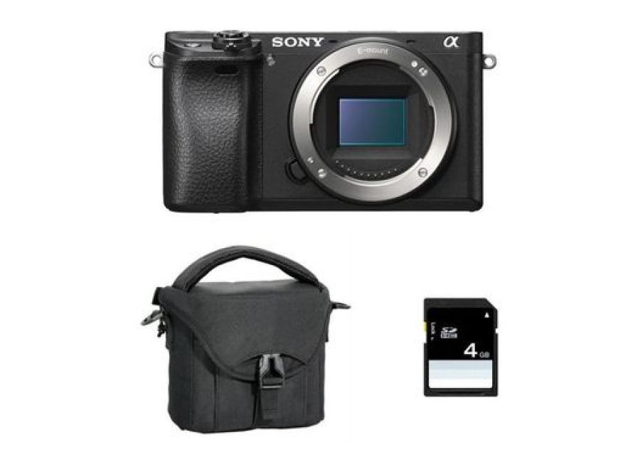 Sony A6300 Body Black+ Sony Bag + 16gb Sd Card