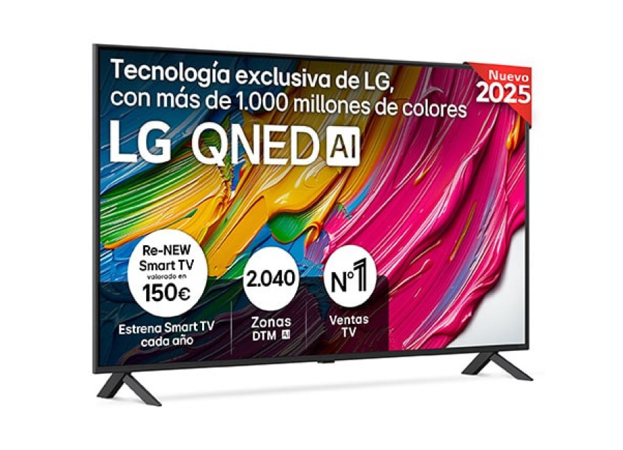 Smart TV LG QNED AI QNED8E 55 pulgadas 4K 2025 – 55QNED8EA6B.OBS