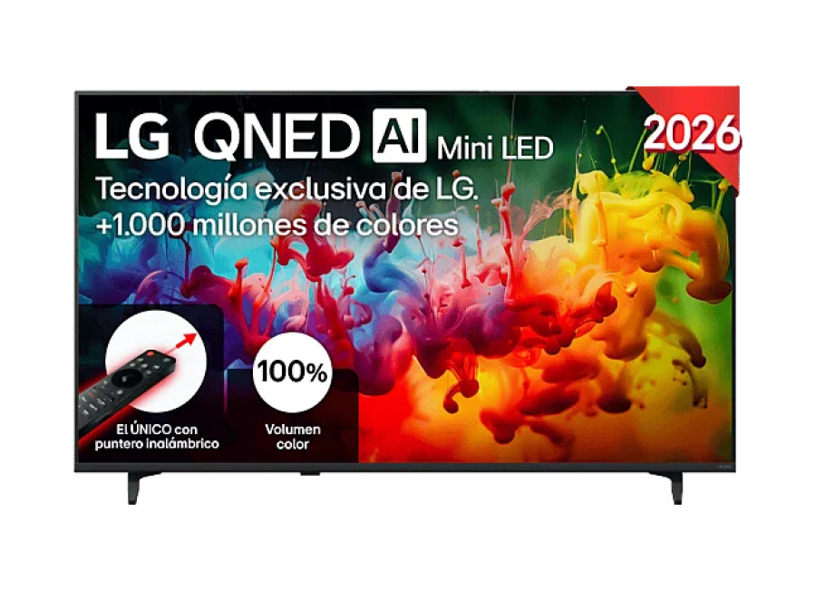 REACONDICIONADO Seminuevo Muy bueno TV QNED Mini LED 55″ – LG 55QNED72B6B, UHD 4K, Procesador Inteligente α7 AI Processor 4K Gen9, Smart TV, DVB-T2