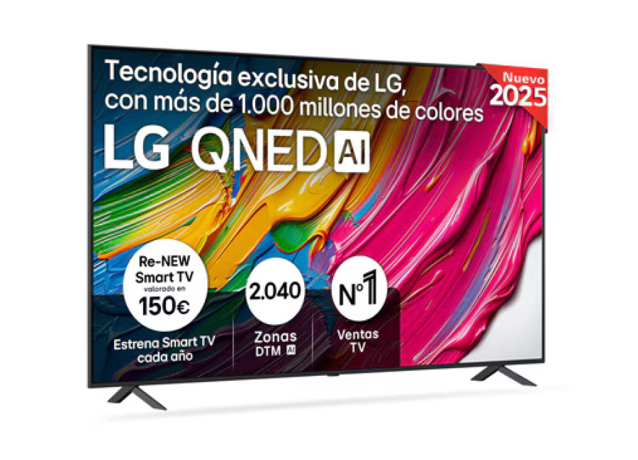 Outlet Smart TV LG QNED AI QNED8E 86 pulgadas 4K 2025 – 86QNED8EA6B.OUTLET | LG ES