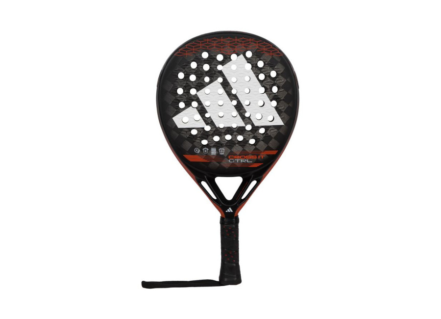 Adidas Pala de Padel adidas Cross It Ctrl Black/Solar Red