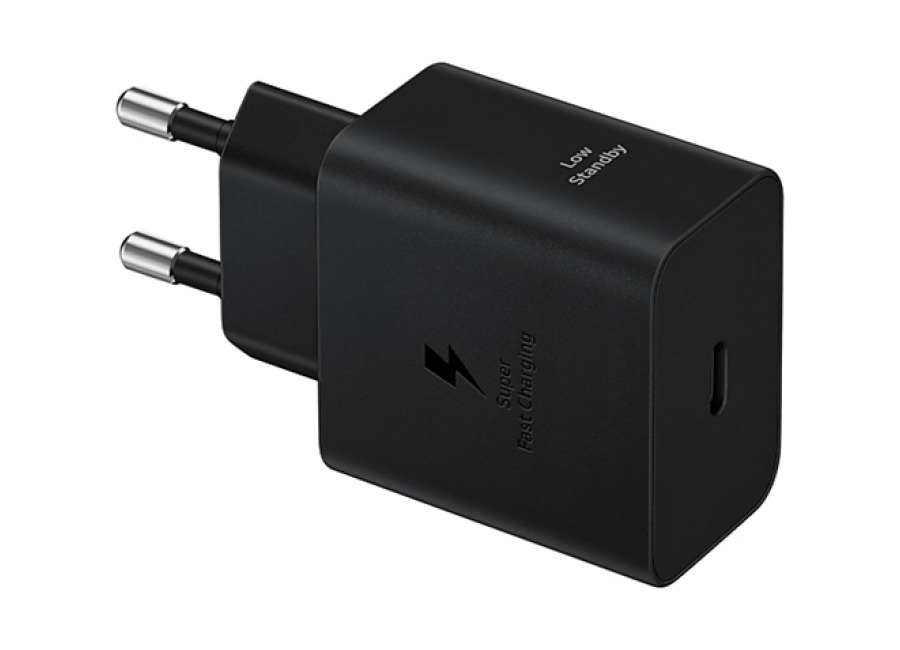 CARGADOR SAMSUNG USB-C 45W NEGRO SIN CABLE EP-T4511NBEGEU