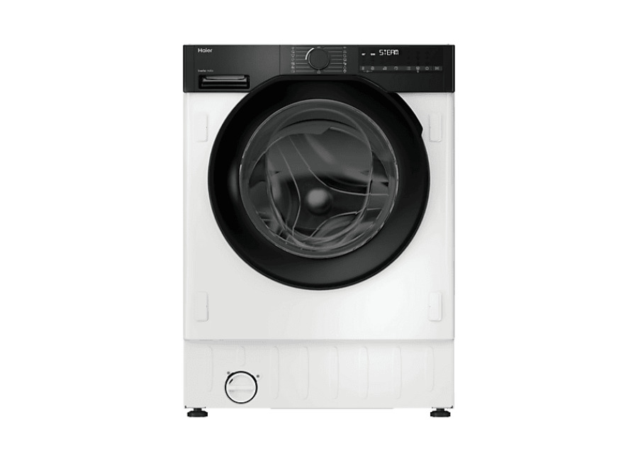 Haier Lavadora integrable – Haier Series 6 BHA6S69M6DB9J-S, Carga frontal, Motor Inverter, Función Vapor, Mix Power System, 9 kg, 1600 rpm, Sin panela