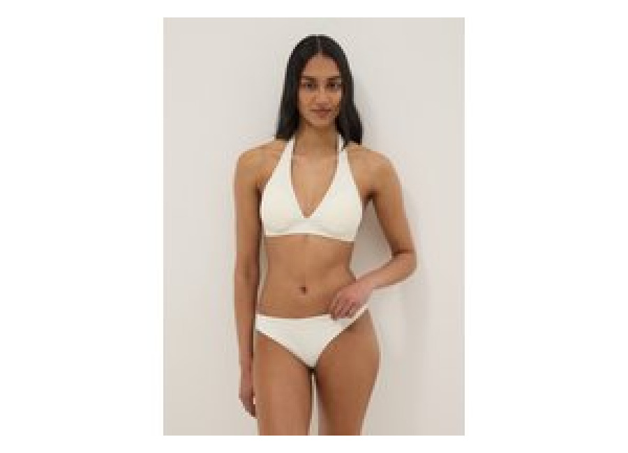 Ovs Braguita De Bikini Brasileña Blanca Elástica, Mujer, Blanco, Talla: 3