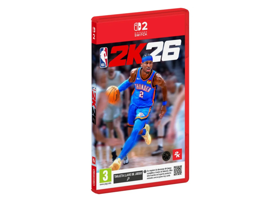 NBA 2K26 SWITCH2 TARJETA LLAVE DE JUEGO PARA NINTENDO SWITCH 2 VERSIÓN ESPAÑOLA GARANTÍA EUROPEA EUROPEAN…