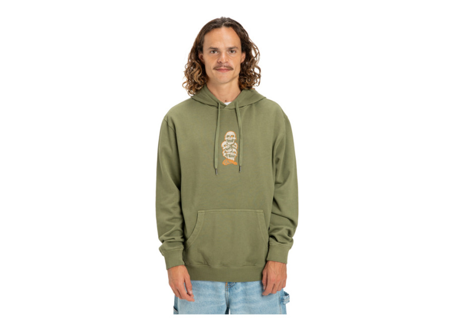 L Laugh Stack – Sudadera con capucha Verde hombre
