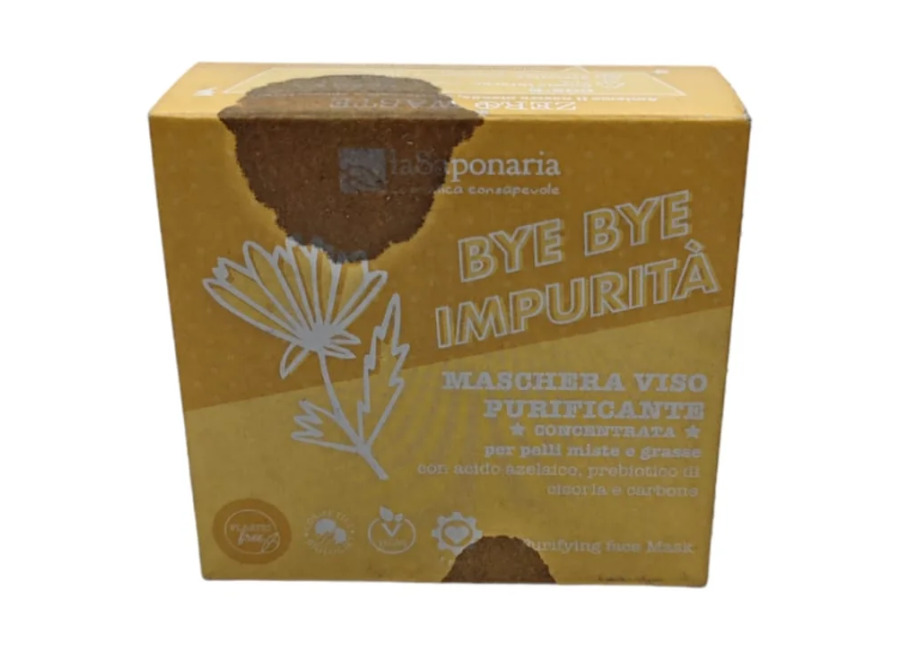 La Saponaria Mascarilla Purificante Impurified Envase Manchado