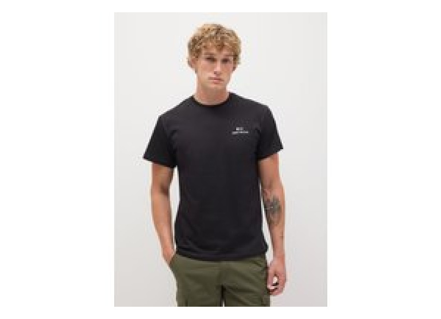 B.ANGEL Camiseta Negra De Algodón Puro B.angel, Hombre, Gunmetal, Talla: