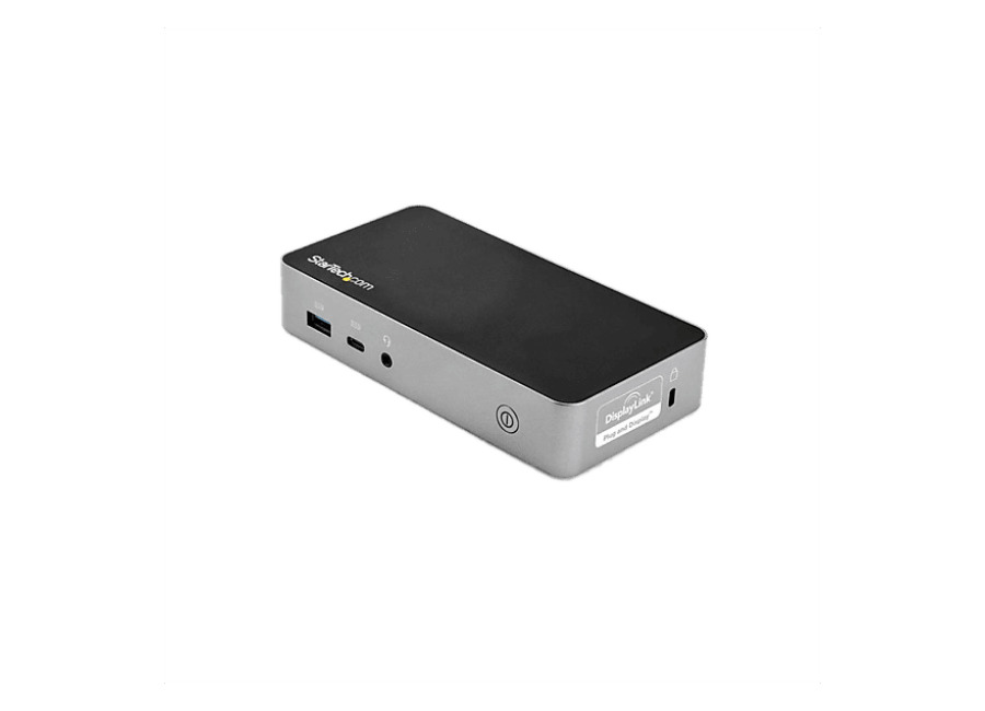 Startech REACONDICIONADO Seminuevo Muy bueno Docking station – Startech DK30CHHPDEU, 60W, Gigabit Ethernet, Full HD, Negro y gri