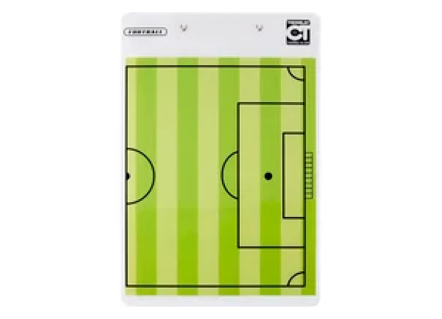 Placa de entrenamiento de dos caras con media cancha