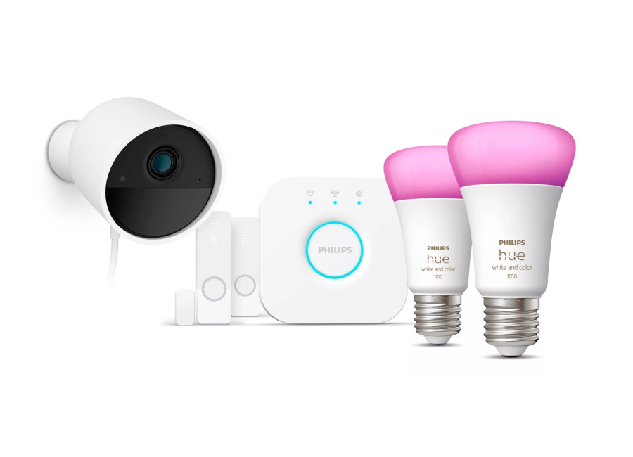 Philips Hue Hue Kit De Inicio Secure Con Cámara
