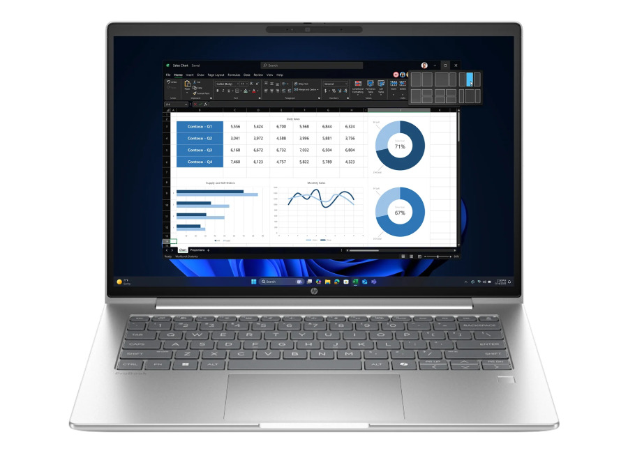 HP Portátil Profesional HP ProBook 4 G1i 14″ con IA