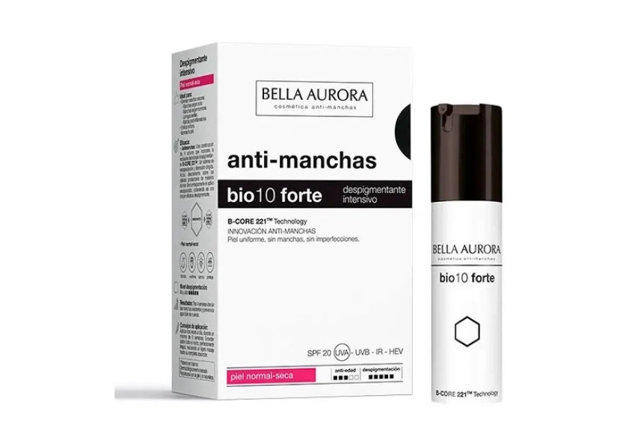 Bella aurora Tratamiento Despigmentante Intensivo Bio10 Forte 30 ml – Tratamiento Facia