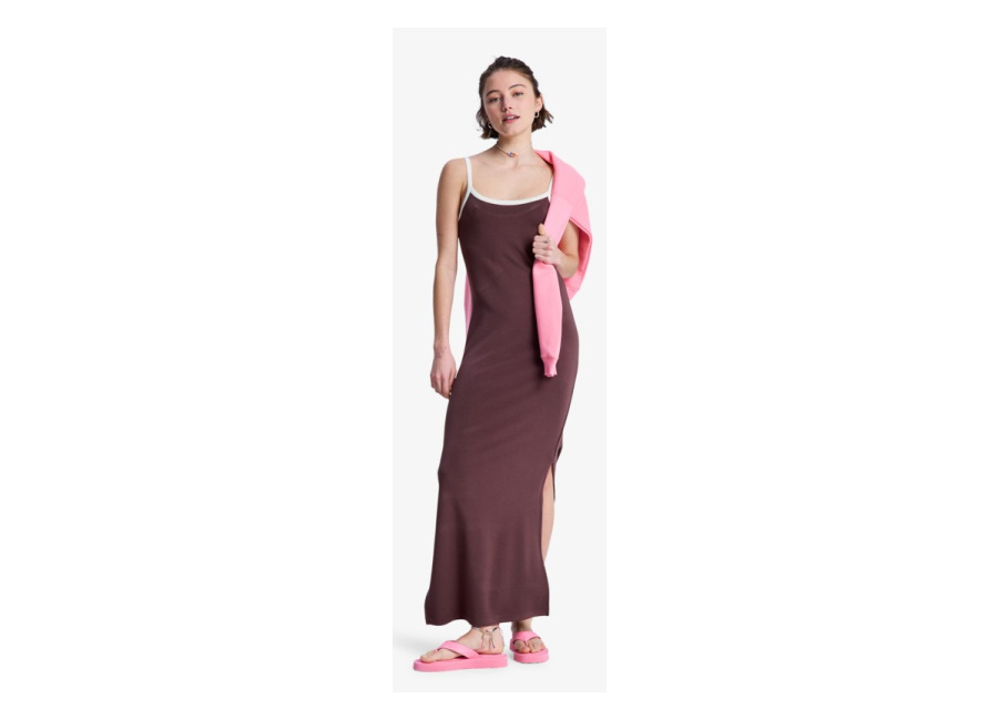 Roxy Sugar Sands Maxi – Vestido de Tiras Marrón Mujer