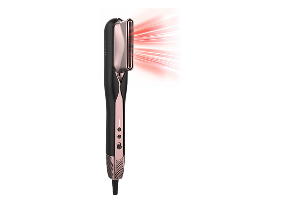 Cecotec REACONDICIONADO Seminuevo Excelente Plancha de pelo – Cecotec RitualCare Air Lisse 2in1 Black, Cerámica y queratina, 2 cabezales imantados, 10
